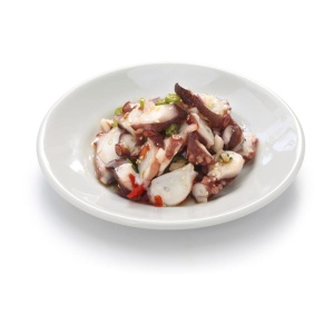 Ośmiornica gotowana krojona w plastry 400g Blu Fisher