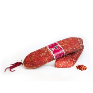 Salami pikantne spianata o spłaszczonym kształcie SORRENTINO ok. 2,5kg