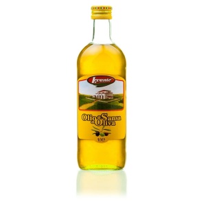 Oliwa z drugiego tłoczenia w butelce Biolevante 1 litr