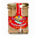 Tuńczyk (filety) w oliwie z oliwek extra vergine PORTICELLO 190g
