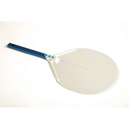 Lopata do pizzy 33cm okrągła aluminium anodowana krótka.jpg