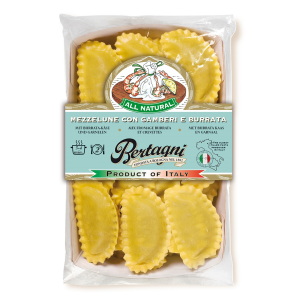 Mezzelune z krewetkami i burratą 250g Bertagni x 6op. 