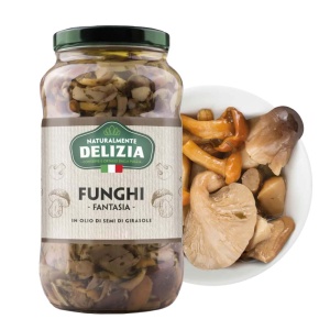 Mix grzybów w oleju 1700ml Delizia 2000