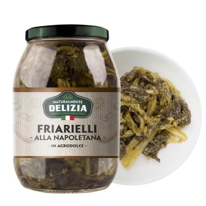 Brokuły po neapolitańsku - friarielli saltati 1062ml Delizia2000