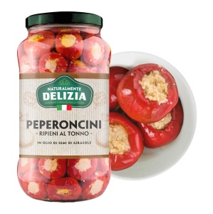 Papryka nadziewana tuńczykiem 1700ml Delizia 2000
