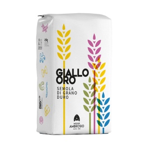 Mąka Giallo Oro Semola Di Grano Duro Molini Ambrosio