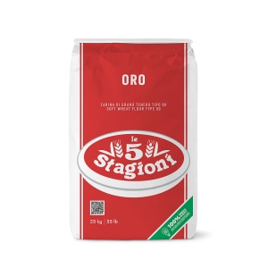 Mąka 00 do pizzy 5 Stagioni ROSSA 25kg 