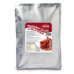 Pomidory suszone w oleju 1700ml - torba NOVA 