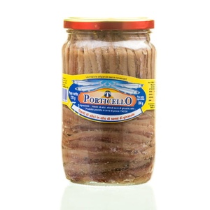 Fileciki anchois w oleju roślinnym PORTICELLO 720gr