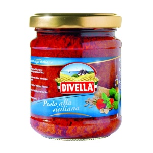Pesto sycylijskie z pomidorami suszonymi Divella 190gr